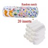 Kit De Pañales Ecológicos 6 Unidades Con 20 Insertos