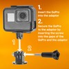 iBOLT Action Camera Dual Bizmount Heavy Duty Handlebar/Post/Pole/Rail Mount for