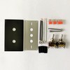 ARUASTUDIO Retro Interior Light Switch ON-Off Set, Switch Plate, Toggle