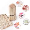 LIKENNY Orange Wood Stick Wooden Nail Stick Nail Pusher Multifunctional