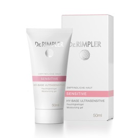 Dr. RIMPLER SENSITIVE Hy-Base Ultrasensitive 50ml - fettfreies Feuchtigkeitsgel als Zusatzpflegeprodukt für die sensible Haut