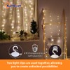 HXWEIYE Short Curtain Lights for Small Window, 3.3x5Ft USB Plug