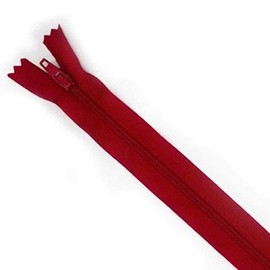 Plush Addict No.3 Close Ended Strong Nylon Zip Fastener for Sewing, Crafts, Clothing and Accessories - Red - 8" / 20cm