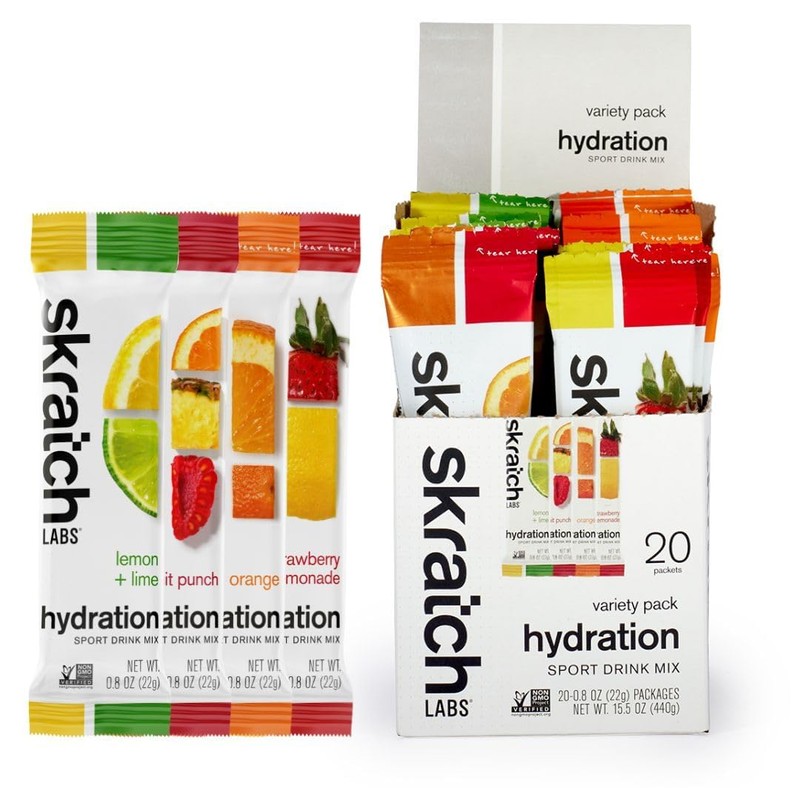 Skratch Labs Hydration Packets - Hydration Drink Mix, Variety Pack