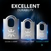 KAWAHA 21/40KD-3SK High Security Stainless Steel Shrouded Padlock with Key