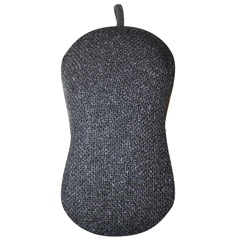 MUkitchen Petals Red Scrub Sponge