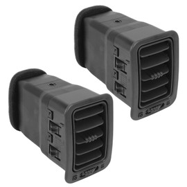 GNXFixt 99-06 Dashboard Air Vent Duct AC Heater Louver Outlet Grille for Avalanche Silverado Tahoe Suburban Sierra Yukon Escalade Replace 15176085 Dark Gray