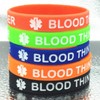 JOYID Blood THINNER Medical Alert ID Emergency Bracelet Warning Wristband
