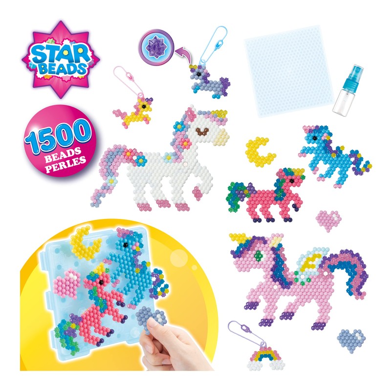 Aquabeads - Set Unicorni Mistici - Kit Completo con 1500
