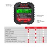 HABOTEST GFCI Outlet Tester with Voltage Display 90-250V Socket Tester