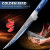 Golden Bird Professional Boning Knife - 5.5 Inch High Carbon