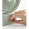 BRUNO BDE061-BL Fan, Tabletop, Silent, Oscillating, Small, Portable, Swing Desk