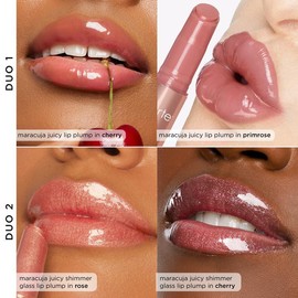 tarte maracuja juicy cherry crush + best-selling lip duo:_cherry balm + orchid balm