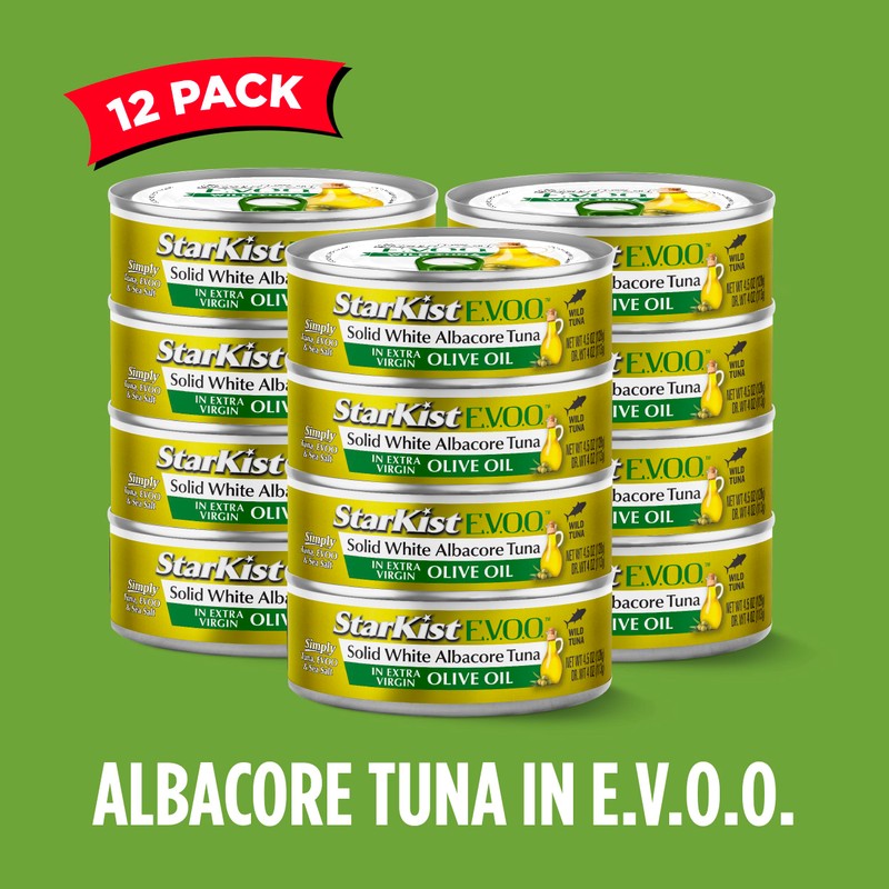StarKist E.V.O.O. Solid White Albacore Tuna in Extra Virgin Olive