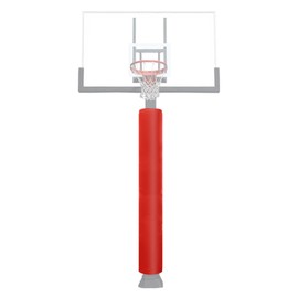 VANCL Heavy Duty Pole Padding Outdoor Round Basketball 3-4 Inch Pole Pad Wrap Around - Waterproof Durable Basketball Pole Pads for Player Protection for Training Red Pole Pad (2" Thick Foam,72" Tall)