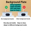WeArkoTac Motorized Rotating Display Stand, 4.72" 360 Degree Cup Display