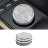 CUCHIYUN Bling Center Console Multimedia Knob Button Covers Parts Car
