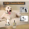 2in1 Dog Shock Collar Training w/ Remote 1/2 Mile IPX7