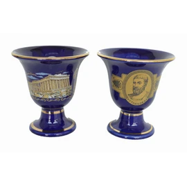 2 Items Pythagoras Cup Justice - Parthenonas Temple - Pythagorean Theorem
