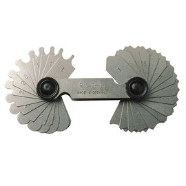 CNC QUALITÄT Radius Template Concave and Convex Radius Gauge Radius 1.0-7.0 mm