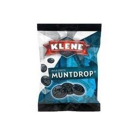 Klene Black Licorice Coins 7 Oz Bag (Pack of 12)