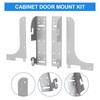 Demimy Cabinet Door Mount Kit for Pull-Out Trash Cans, Organizers