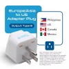 Ceptics USA, Canada Travel Plug Adapter Type B - 3