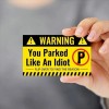 Unbranded 10pcs Bad Parking Cards You Parked Like An Idiot