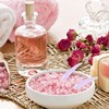 ZEJIA Purple 100 PCS Mini Makeup Mask Spatula, White Plastic