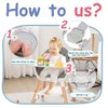 2 Pack Replacement High Chair Straps, Nylon 5 Point Harness