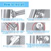 Ostlttyn Zero Gravity Chair Replacement Cord, 4 Pcs Durable Bungee