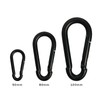OULVLIFE Carabiner Hook Steel Clip Link Buckle Heavy Duty for