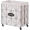 Mxfurhawa Collapsible Laundry Hamper with Wheels,Capacity and Removable Liner, Sturdy