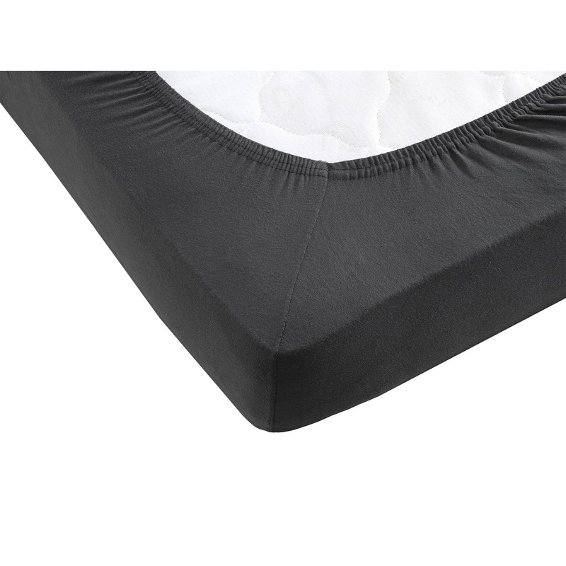 Visaggio Classic Fitted Sheet, 100% Cotton Jersey Fitted Sheet, Bed