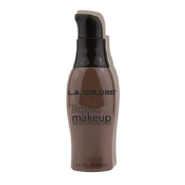 L.A. COLORS Liquid Makeup, Ebony CLM289A