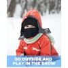 Helmet Liner Kids Balaclava Ski Mask Hood Boys Girls Fleece