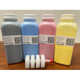 For Ricoh (140g x 4) Toner Refill for Ricoh SP C250SF, C250DN, C261SFNw (SP) (REFILL ONLY)