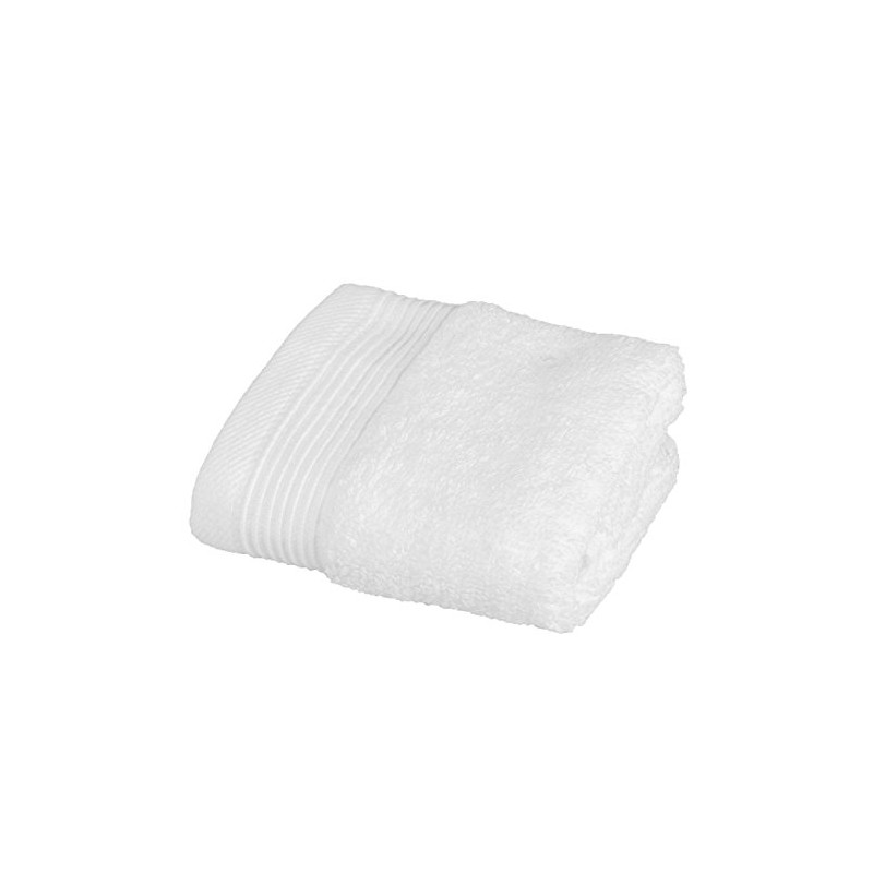 Homescapes White Supreme Luxury Face Cloth/Flannel 700 GSM Combed 100%
