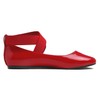 Feversole Suede Elestic Flat, Round Toe Stretchy Women's Ballet Flats,