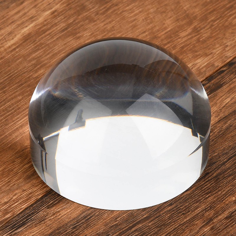 6X Optical Magnifier Dome Portable Paper Reading Acrylic Magnifier Dome