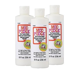 Mod Podge Photo Transfer Medium (8-Ounce), CS15067A, Clear- (Pack of 3)