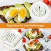 Hard Boiled Egg Slicer | 2 in 1 Kitchen Slicer