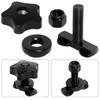 PALOZO L Track Double Lug Threaded Stud Nut Fitting with