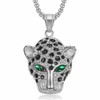 hip hop jewelry men leopard necklaceHip hop necklace with titanium
