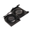 For MSI GS66 Cooling Fan 4pin Connector Aluminum Alloy Easy