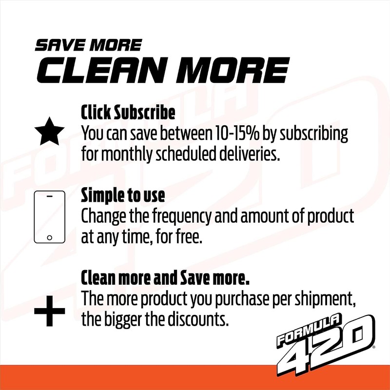 Formula 420 Cleaner - Glass, Metal and Ceramic - 12