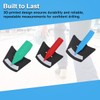 Bowling Ball Pitch Gauge Set for Finger, Thumb & Switch