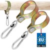 KOTARBAU® Set of 2 Swing Hooks 80 mm Round Wood