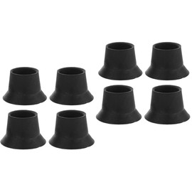 Kisangel 2sets 4pcs Mute Trampoline Leg Caps Foot Pads for Stability Non Slip Protection for Outdoor Fun Safe Jumping Wear Resistant Design for Use 4pcs*2