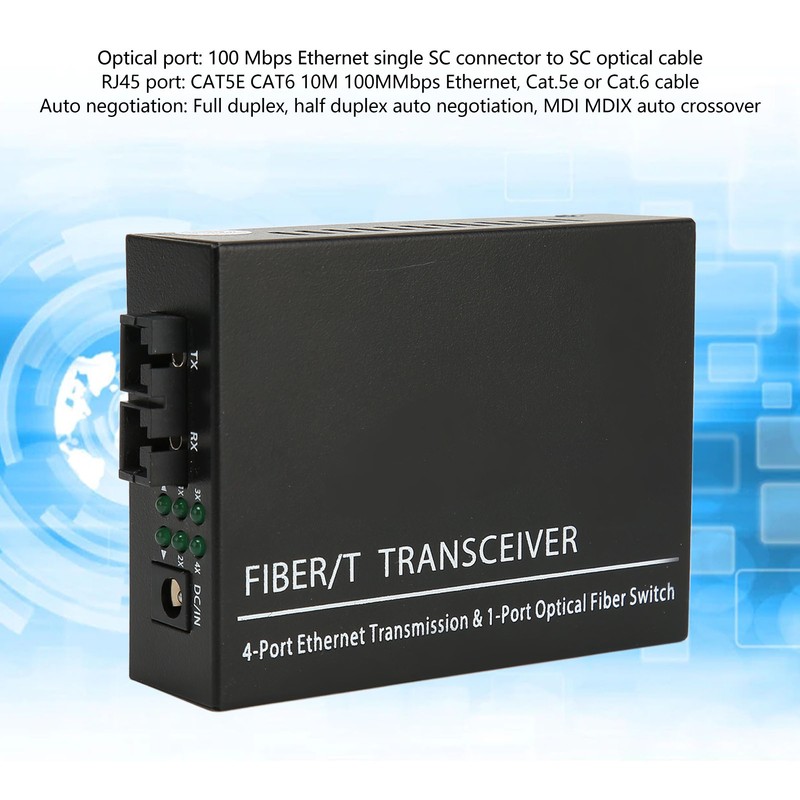 Fiber Media Converter Tx1310nm Single Fiber Single Mode 100Mbps Fiber